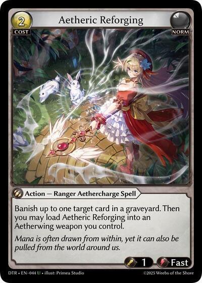 Aetheric Reforging 044 (Distorted Reflections)  - Foil | Good Games Adelaide SA