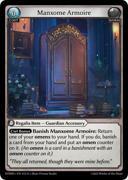 Manxome Armoire 15 (Distorted Reflections Starter Decks)  | Good Games Adelaide SA