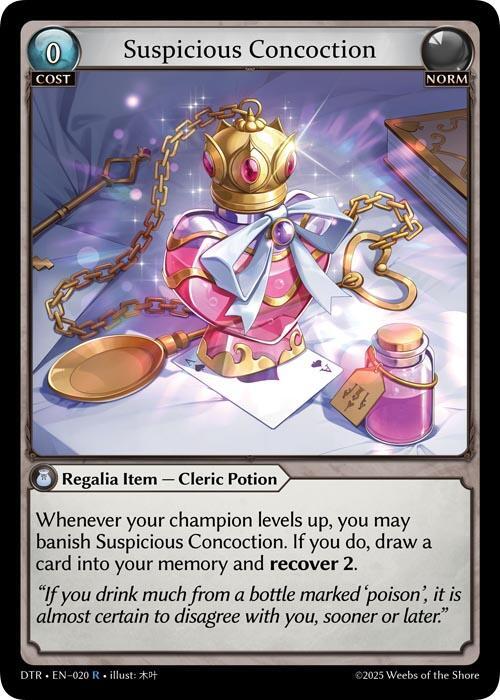 Suspicious Concoction 020 (Distorted Reflections)  | Good Games Adelaide SA