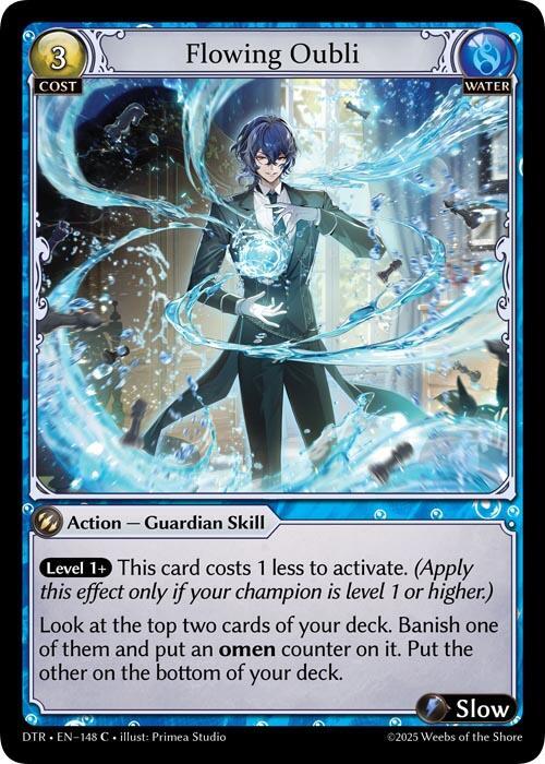Flowing Oubli 148 (Distorted Reflections)  - Foil | Good Games Adelaide SA