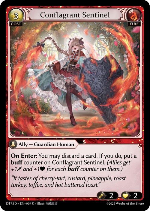 Conflagrant Sentinel 39 (Distorted Reflections Starter Decks)  | Good Games Adelaide SA