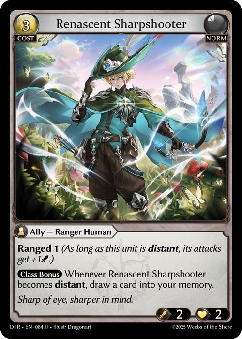 Renascent Sharpshooter 084 (Distorted Reflections)  - Foil | Good Games Adelaide SA