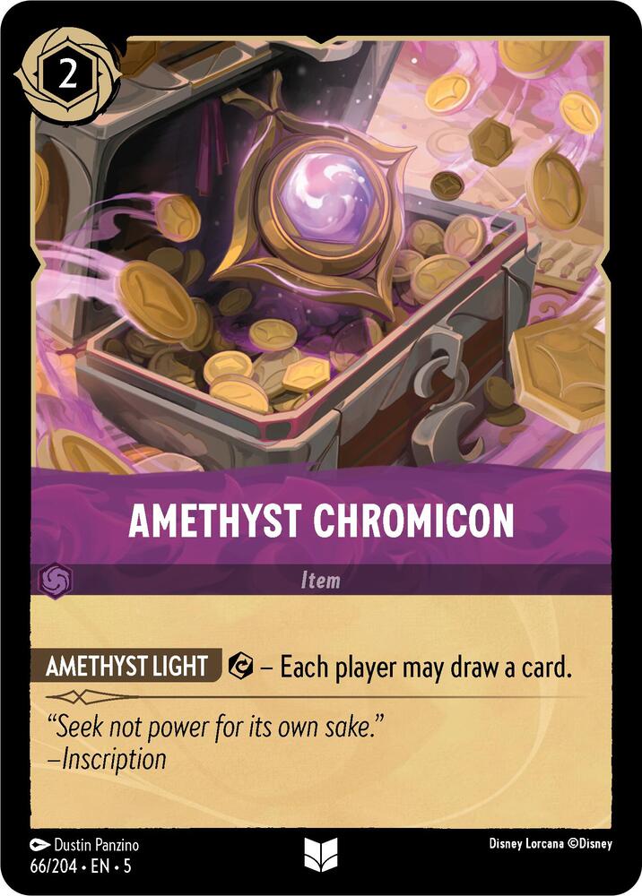 Amethyst Chromicon 66/204 (Shimmering Skies)  - Cold Foil | Good Games Adelaide SA