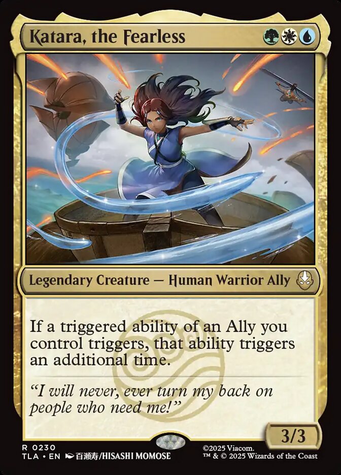 Katara, the Fearless 230 (Avatar: The Last Airbender)  - Foil | Good Games Adelaide SA