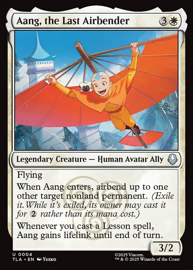 Aang, the Last Airbender 4 (Avatar: The Last Airbender)  - Foil | Good Games Adelaide SA