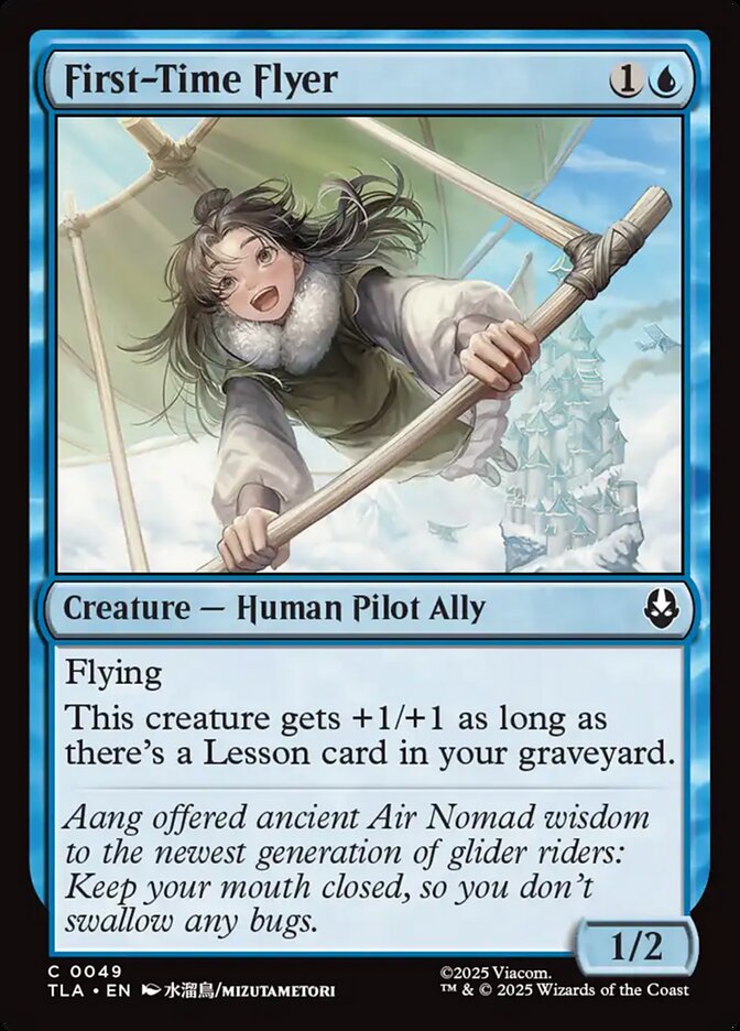 First-Time Flyer 49 (Avatar: The Last Airbender)  - Foil | Good Games Adelaide SA