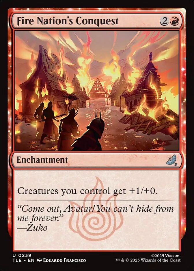 Fire Nation's Conquest 239 (Avatar: The Last Airbender: Eternal-Legal)  | Good Games Adelaide SA