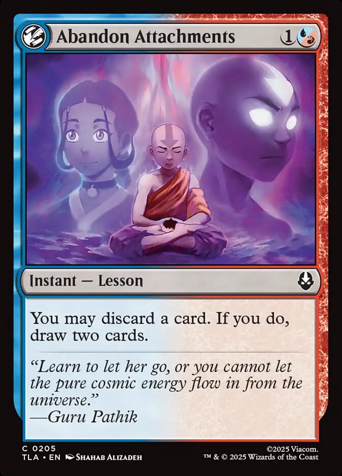Abandon Attachments 205 (Avatar: The Last Airbender)  - Foil | Good Games Adelaide SA