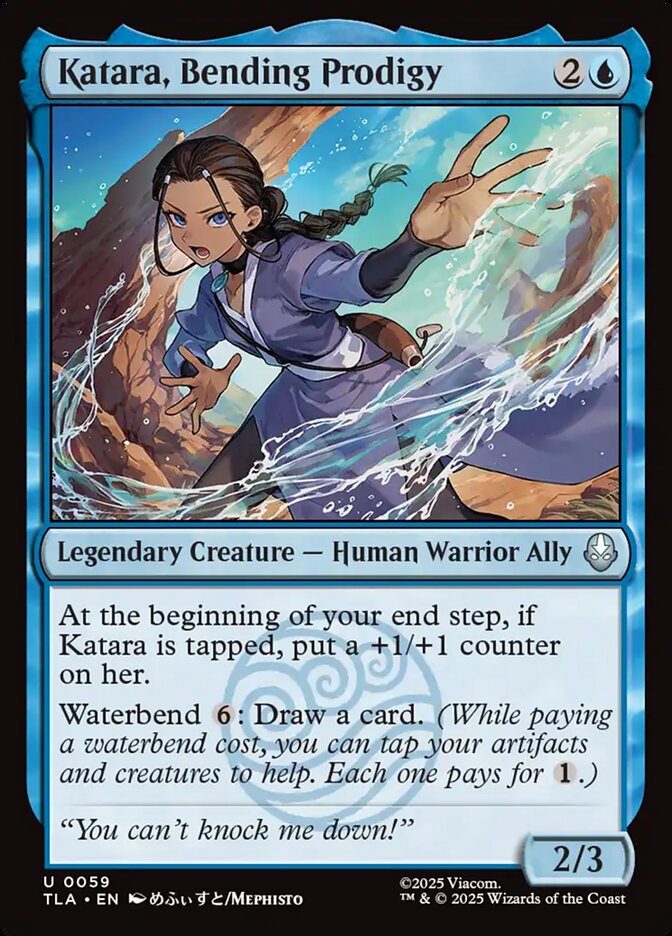 Katara, Bending Prodigy 59 (Avatar: The Last Airbender)  - Foil | Good Games Adelaide SA