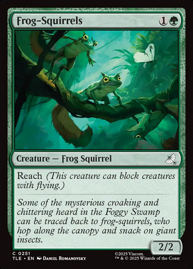 Frog-Squirrels 251 (Avatar: The Last Airbender: Eternal-Legal)  | Good Games Adelaide SA