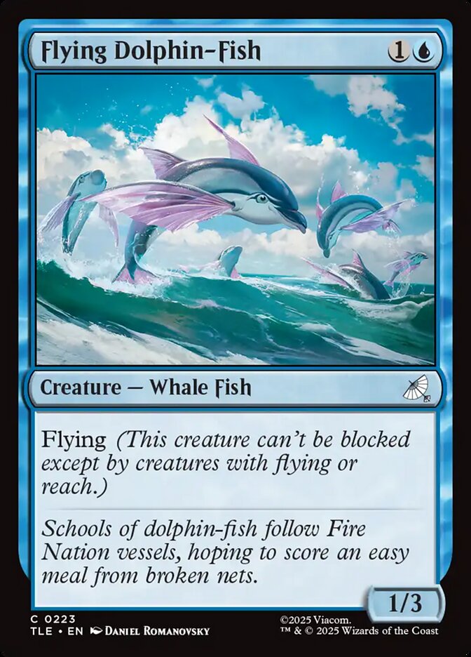 Flying Dolphin-Fish 223 (Avatar: The Last Airbender: Eternal-Legal)  - Foil | Good Games Adelaide SA