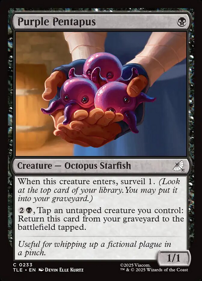 Purple Pentapus 233 (Avatar: The Last Airbender: Eternal-Legal)  - Foil | Good Games Adelaide SA