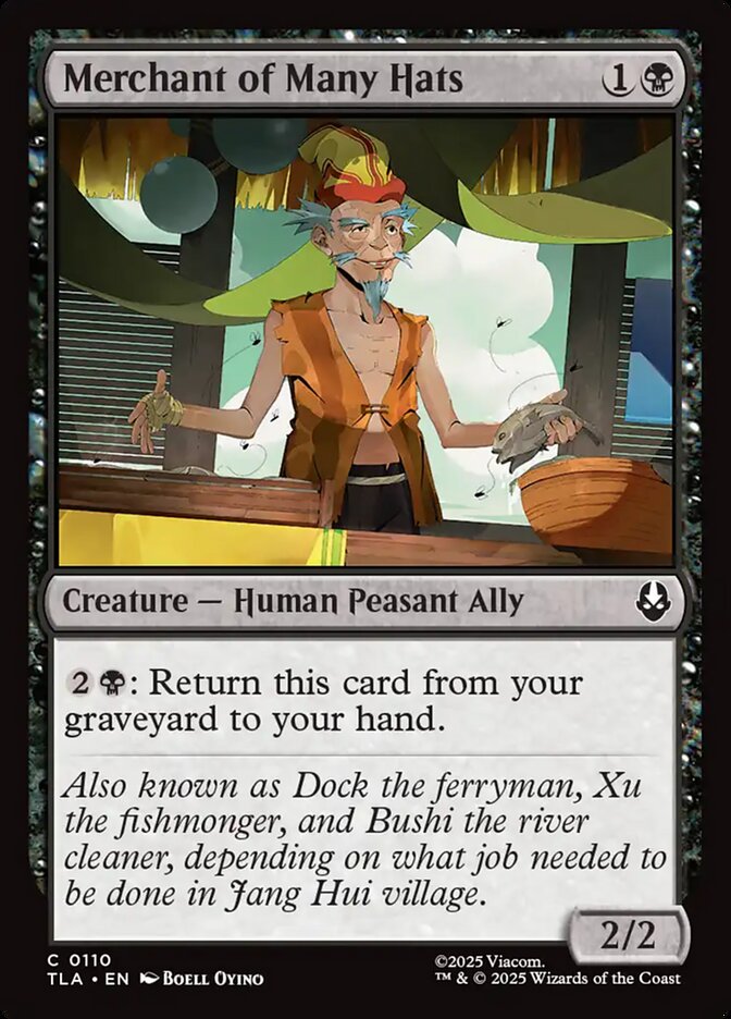 Merchant of Many Hats 110 (Avatar: The Last Airbender)  - Foil | Good Games Adelaide SA