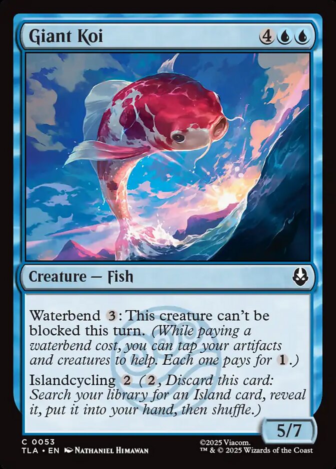 Giant Koi 53 (Avatar: The Last Airbender)  - Foil | Good Games Adelaide SA
