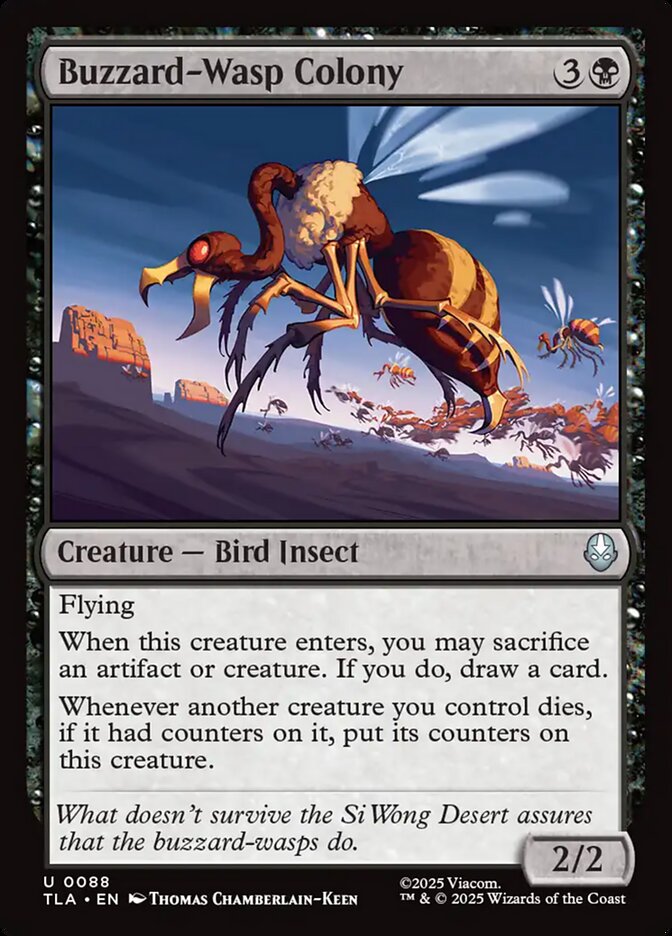 Buzzard-Wasp Colony 88 (Avatar: The Last Airbender)  - Foil | Good Games Adelaide SA