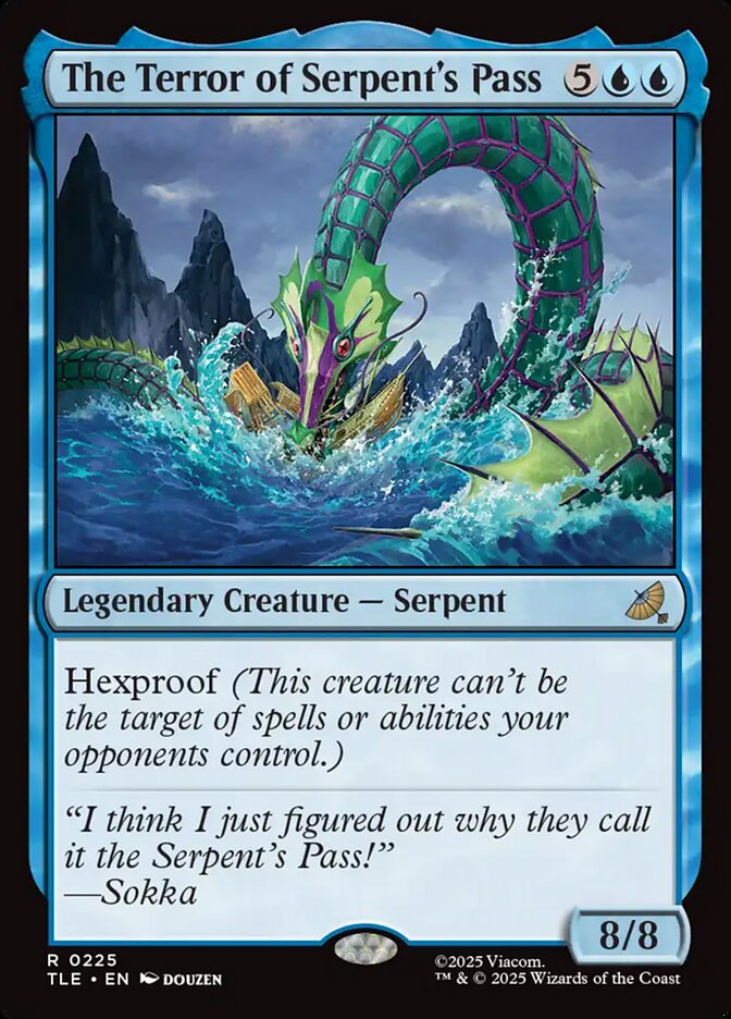 The Terror of Serpent's Pass 225 (Avatar: The Last Airbender: Eternal-Legal)  | Good Games Adelaide SA