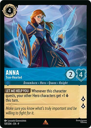 Anna True Hearted 137/204 (Fabled)  - Cold Foil | Good Games Adelaide SA