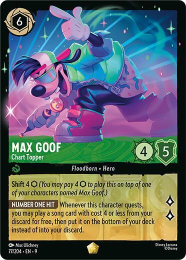 Max Goof Chart Topper 77/204 (Fabled)  | Good Games Adelaide SA