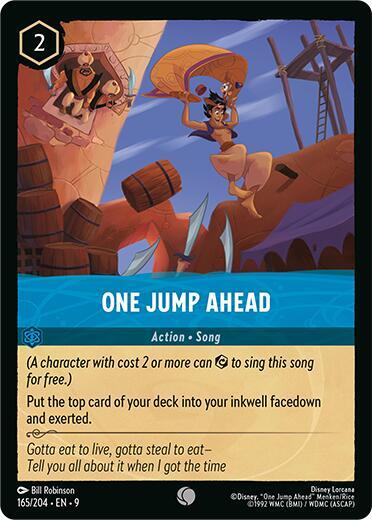 One Jump Ahead 165/204 (Fabled)  - Cold Foil | Good Games Adelaide SA