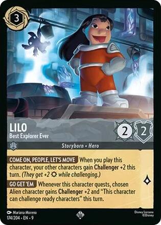 Lilo Best Explorer Ever 174/204 (Fabled)  | Good Games Adelaide SA
