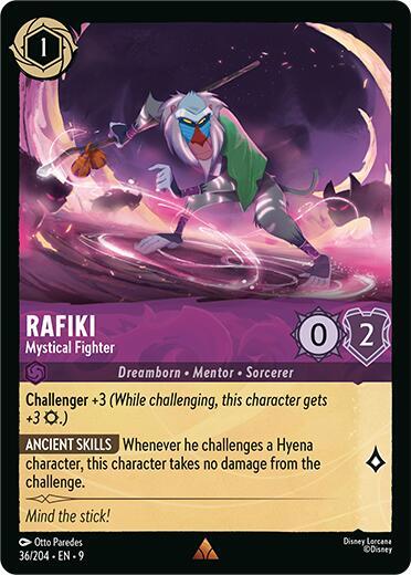 Rafiki Mystical Fighter 36/204 (Fabled)  | Good Games Adelaide SA