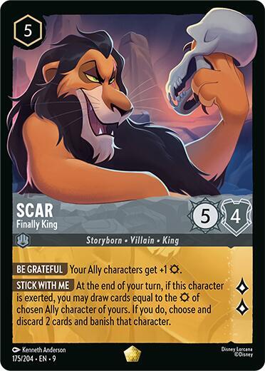 Scar Finally King 175/204 (Fabled)  | Good Games Adelaide SA