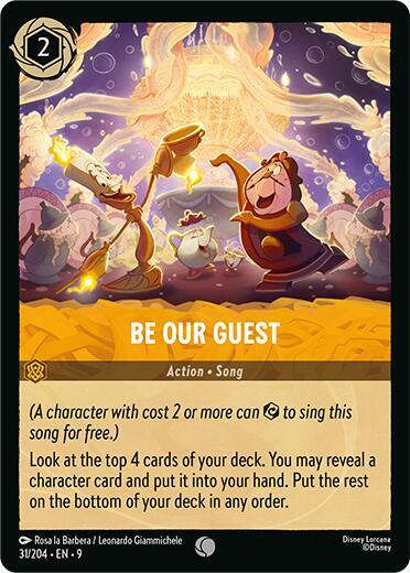 Be Our Guest 31/204 (Fabled)  - Cold Foil | Good Games Adelaide SA