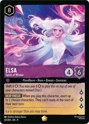 Elsa, Spirit of Winter 43/204 (Fabled)  | Good Games Adelaide SA