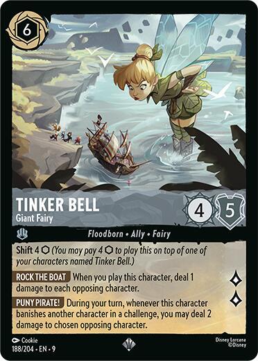 Tinker Bell Giant Fairy 188/204 (Fabled)  | Good Games Adelaide SA