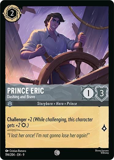 Prince Eric Dashing and Brave 194/204 (Fabled)  - Cold Foil | Good Games Adelaide SA