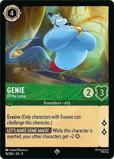 Genie, Of the Lamp 76/204 (Fabled)  | Good Games Adelaide SA