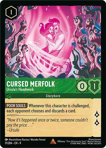 Cursed Merfolk Ursulas Handiwork 71/204 (Fabled)  | Good Games Adelaide SA