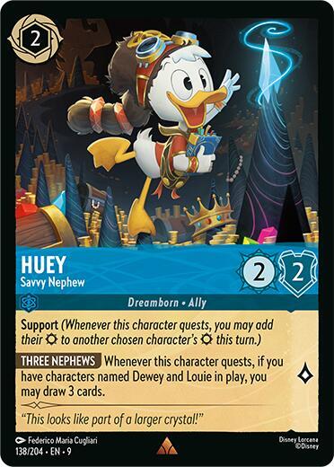Huey Savvy Nephew 138/204 (Fabled)  | Good Games Adelaide SA