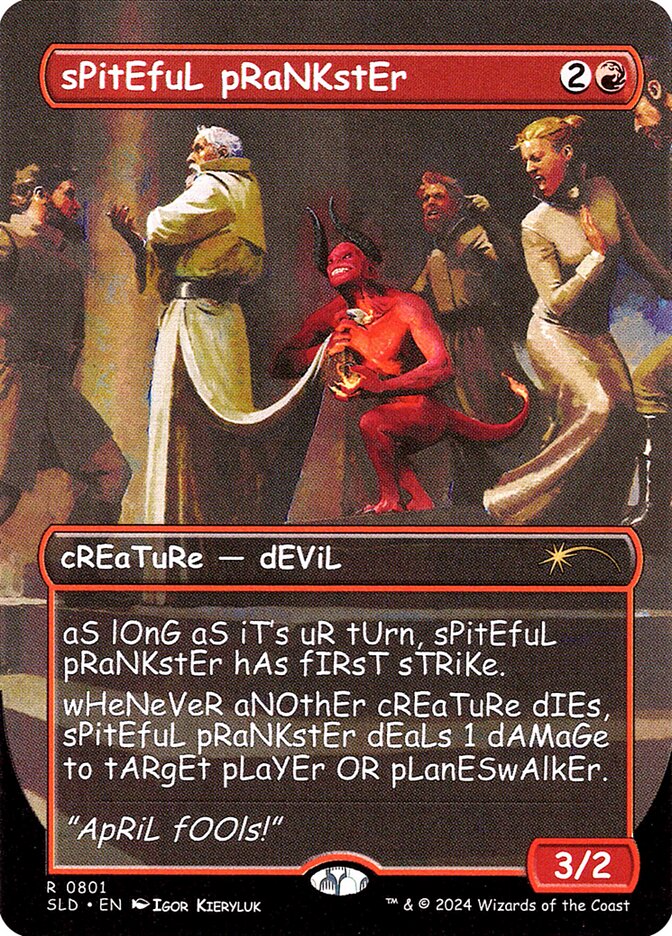 sPitEfuL pRaNKstEr 801 (Secret Lair Drop Series)  | Good Games Adelaide SA