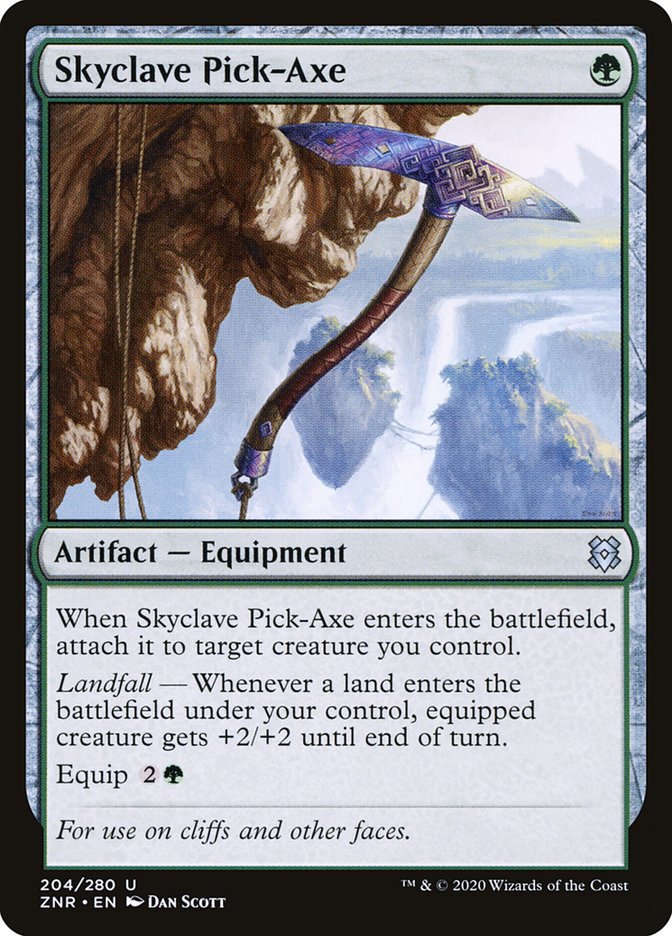 Skyclave Pick-Axe 204/280 (Zendikar Rising)  - Foil | Good Games Adelaide SA