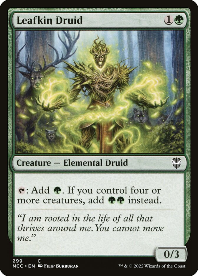 Leafkin Druid 299 (Commander: Streets of New Capenna)  | Good Games Adelaide SA