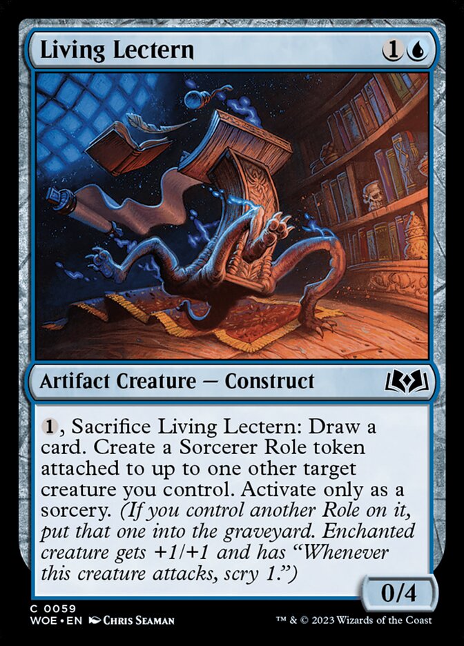 Living Lectern 59 (Wilds of Eldraine)  - Foil | Good Games Adelaide SA