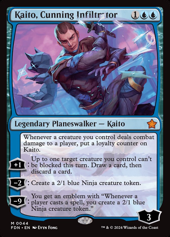 Kaito, Cunning Infiltrator 44 (Foundations)  | Good Games Adelaide SA
