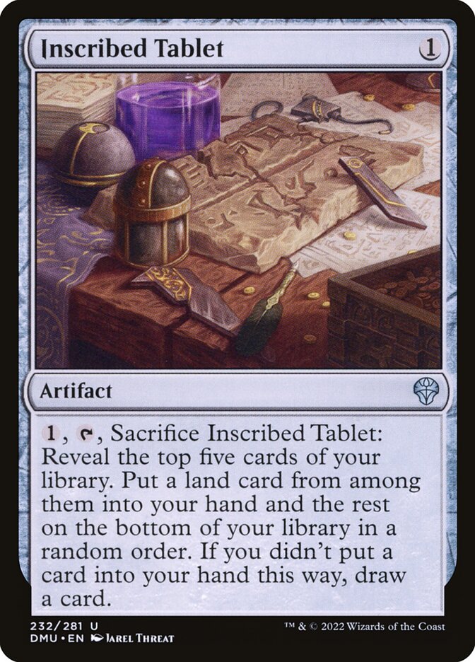 Inscribed Tablet 232 (Dominaria United)  - Foil | Good Games Adelaide SA