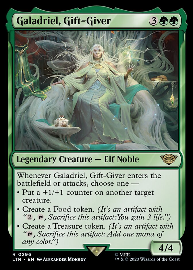 Galadriel, Gift-Giver 296 (Universes Beyond: The Lord of the Rings: Tales of Middle-earth)  | Good Games Adelaide SA