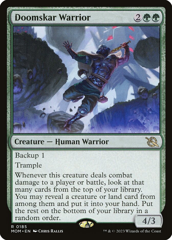 Doomskar Warrior 185 (March of the Machine) 
