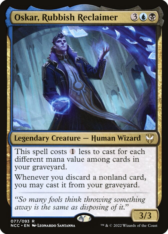 Oskar, Rubbish Reclaimer 77 (Commander: Streets of New Capenna)  | Good Games Adelaide SA