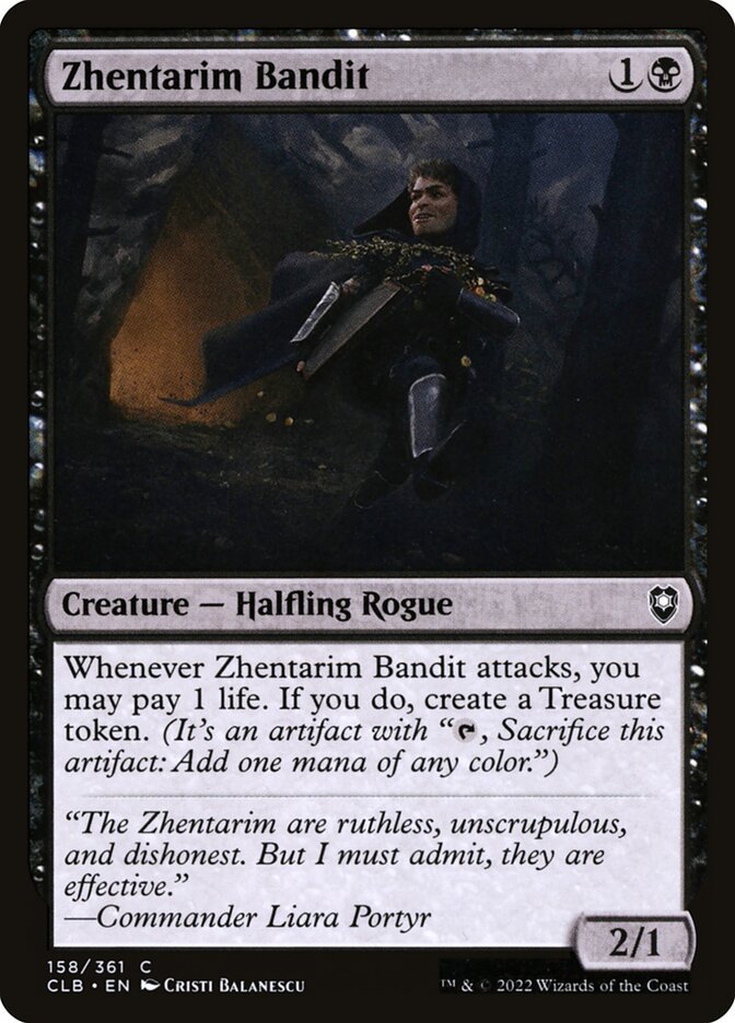 Zhentarim Bandit 158 (Commander Legends: Battle for Baldur's Gate)  | Good Games Adelaide SA