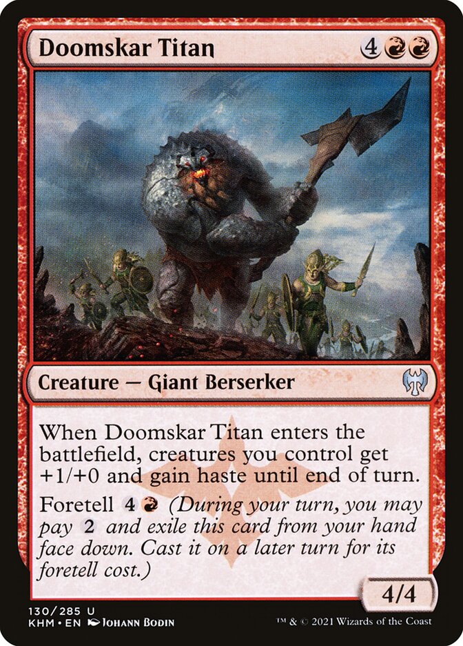 Doomskar Titan 130 (Kaldheim)  | Good Games Adelaide SA