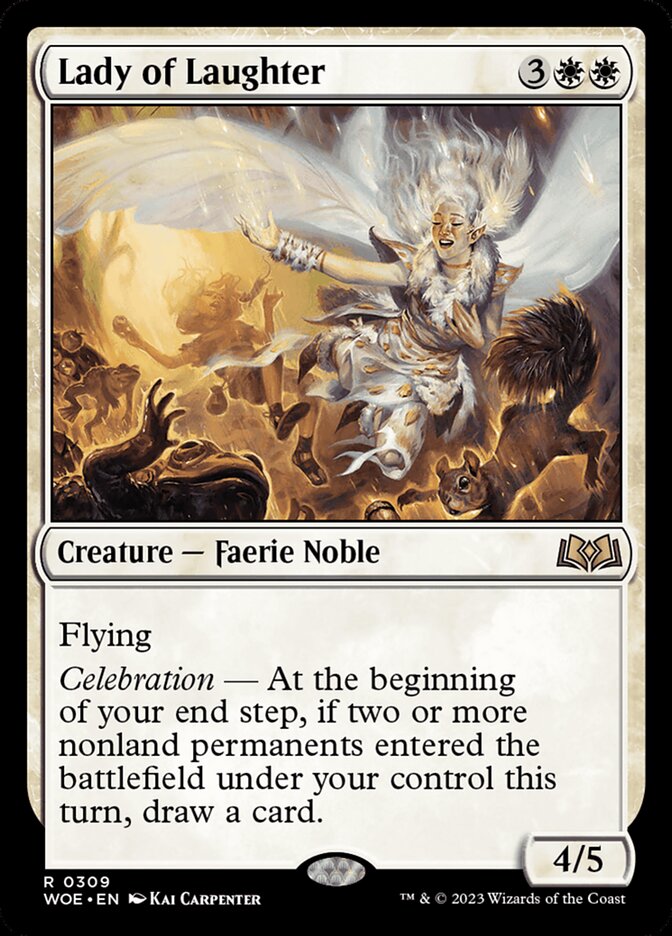 Lady of Laughter 309 (Wilds of Eldraine)  | Good Games Adelaide SA