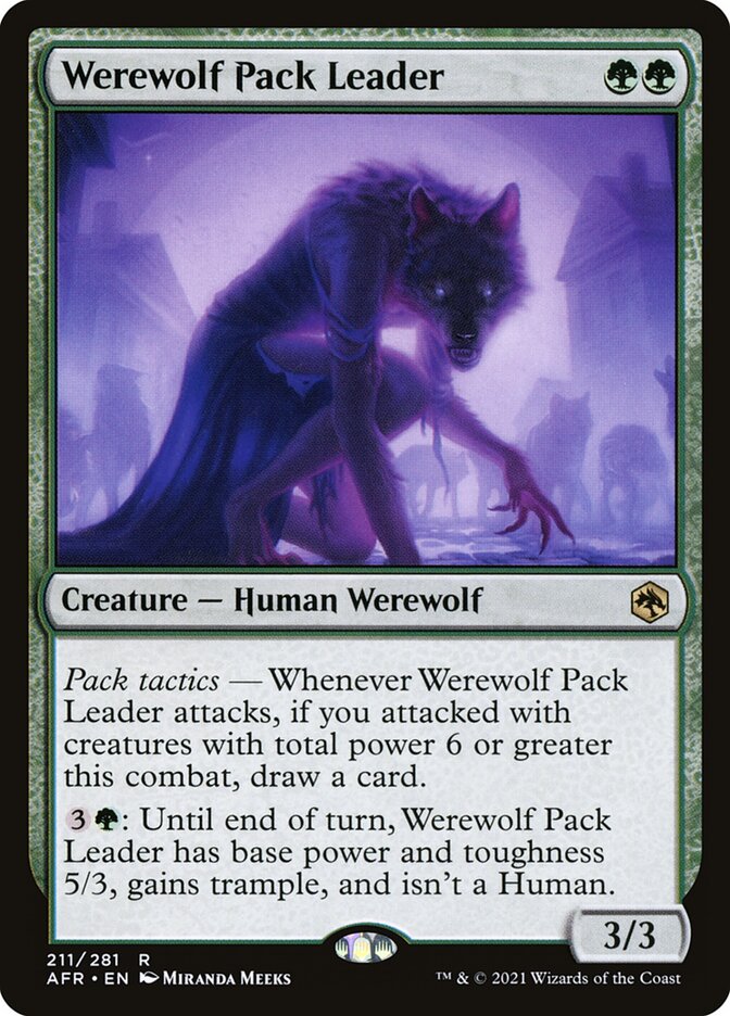Werewolf Pack Leader 211 (Adventures in the Forgotten Realms)  | Good Games Adelaide SA