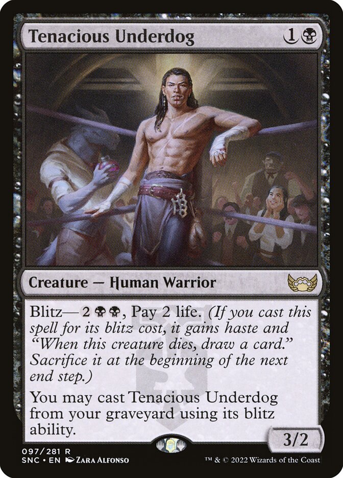 Tenacious Underdog 97 (Streets of New Capenna)  | Good Games Adelaide SA