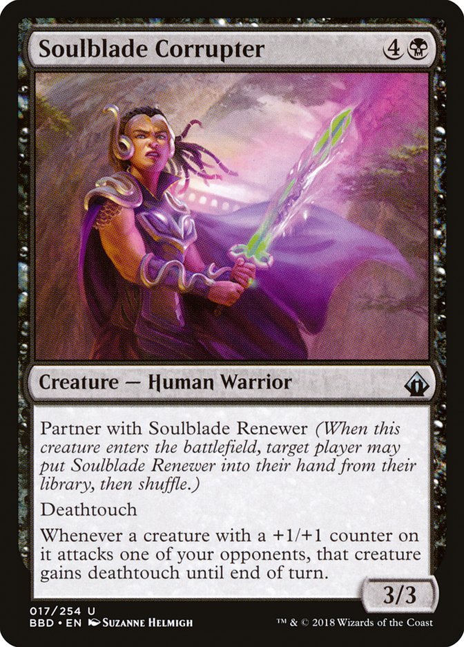 Soulblade Corrupter 17 (Battlebond)  - Foil | Good Games Adelaide SA