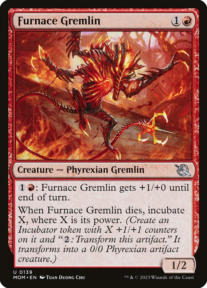 Furnace Gremlin 139 (March of the Machine)  - Foil | Good Games Adelaide SA