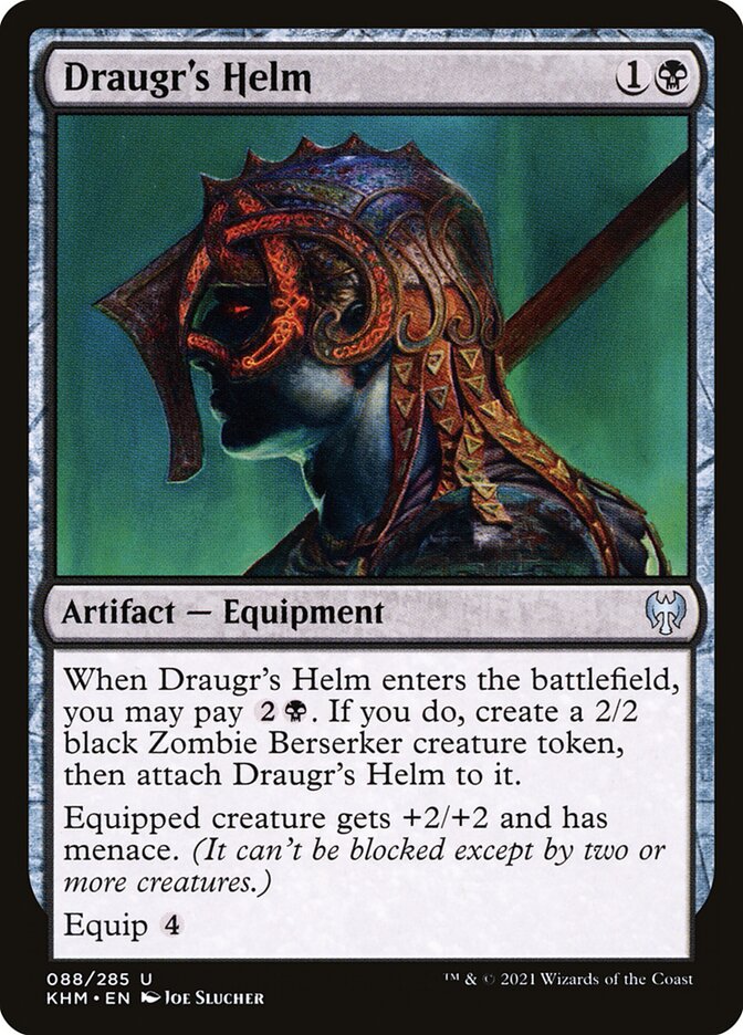 Draugr's Helm 88 (Kaldheim)  - Foil | Good Games Adelaide SA